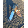 ТЕМНИЙ ЛОРД ІІ авторський ніж ручної роботи Alexknifemaker, сталь Elmax, 62 HRC